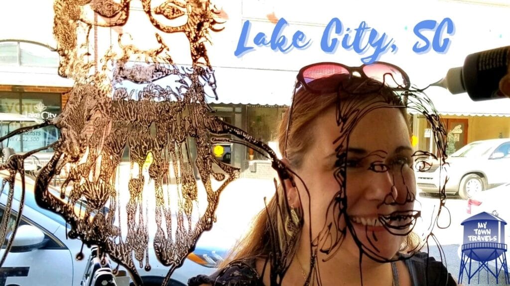 Downtown Window Painting with Joe King ATL